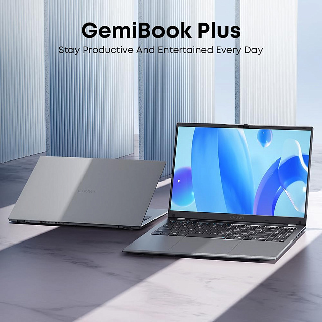 CHUWI GеmiBook Рlus 15,6 N100 16GB SSD 512GB